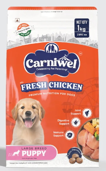 Carniwel Fresh Chicken Large Breed Puppy Dry Food